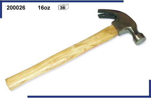 Claw Hammer With Wooden handle