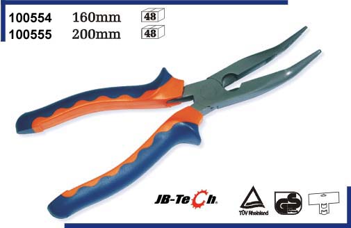 Long Curved Nose Pliers