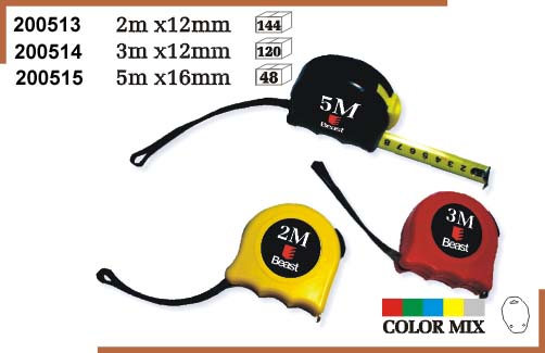 Measure&nbsp;Tape&nbsp;single&nbsp;color